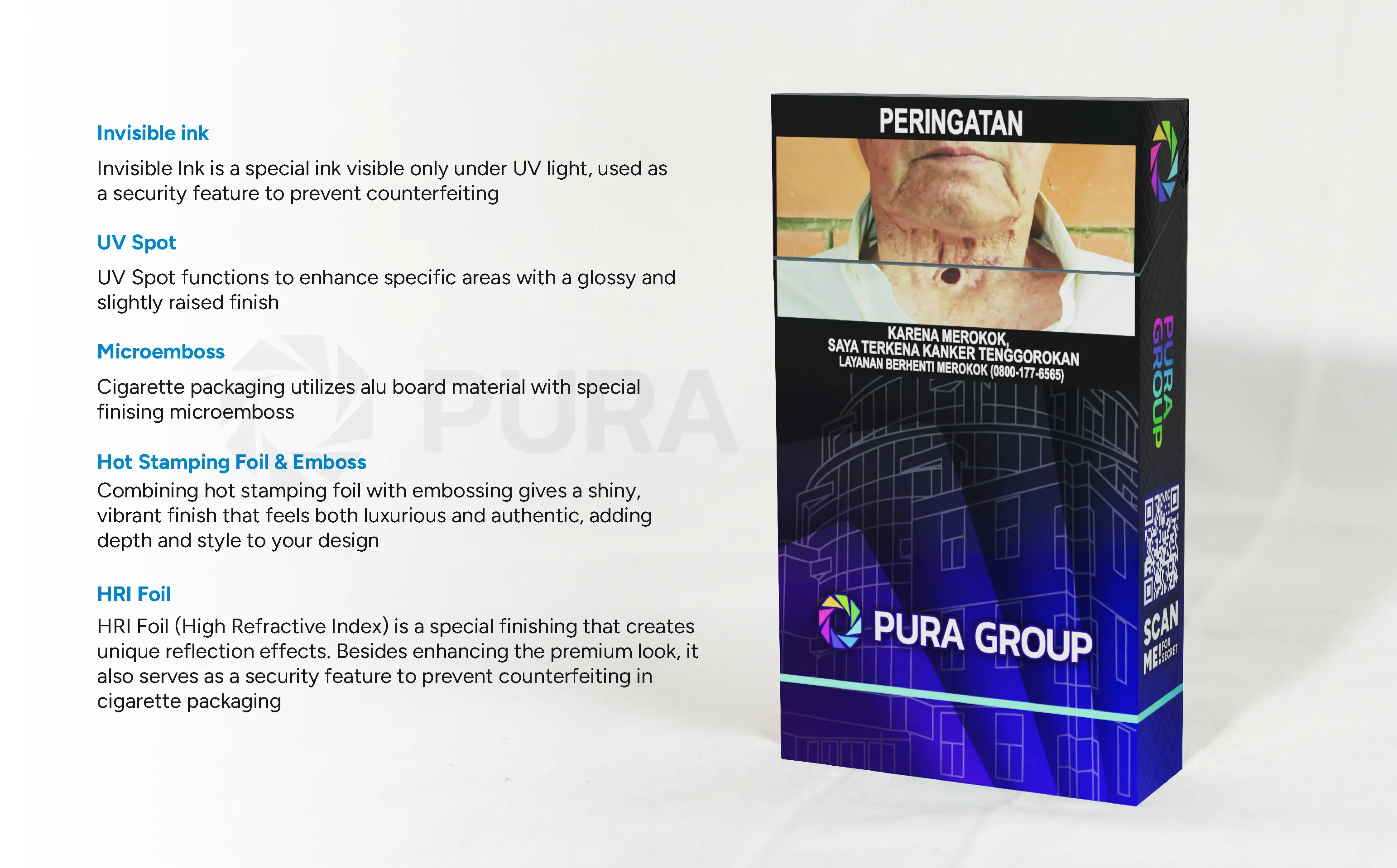 Hinge Lid Pack - Detail Image Pura MICS